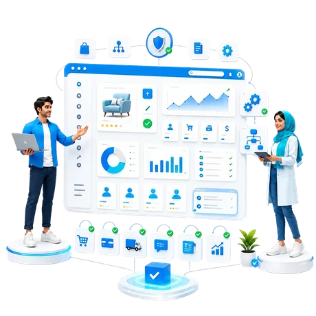 خدمات حرفهای طراحی سایت فروشگاهی خدمات طراحی، مدیریت و توسعه فروشگاه اینترنتی ایران وب