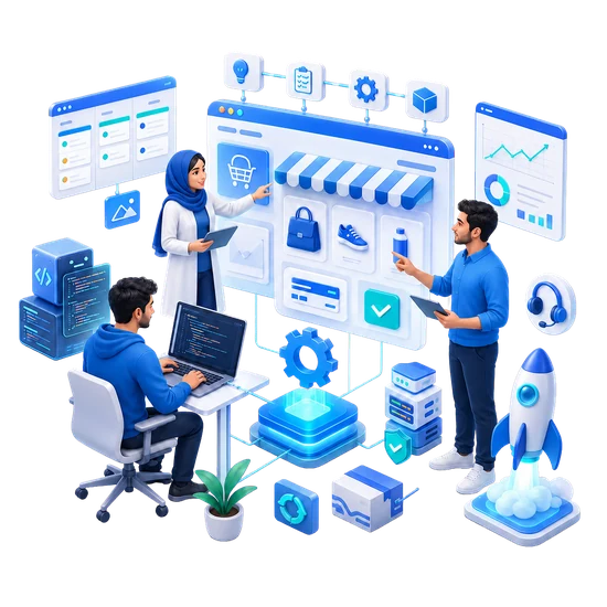 تیم باتجربه طراحی و برنامهنویسی سایت تیم باتجربه طراحی و برنامهنویسی فروشگاه اینترنتی